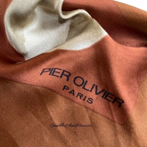 Pier Olivier Paris RARE scarf belt w/ gold heart embellishments *shop@iamwarrior main image 8